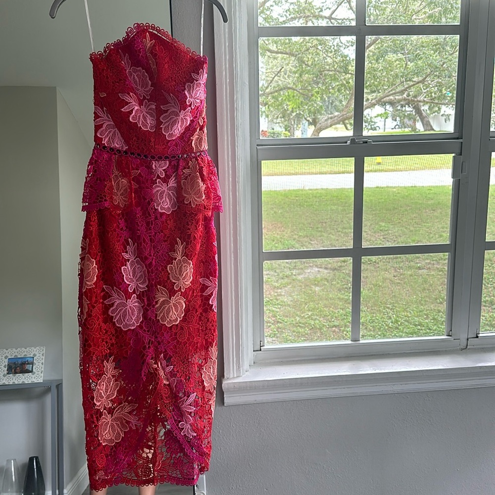 Elliatt Floral Pink Dress XS